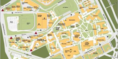 جامعة ولاية سان فرانسيسكو خريطة الحرم الجامعي