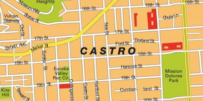 خريطة كاسترو في سان فرانسيسكو