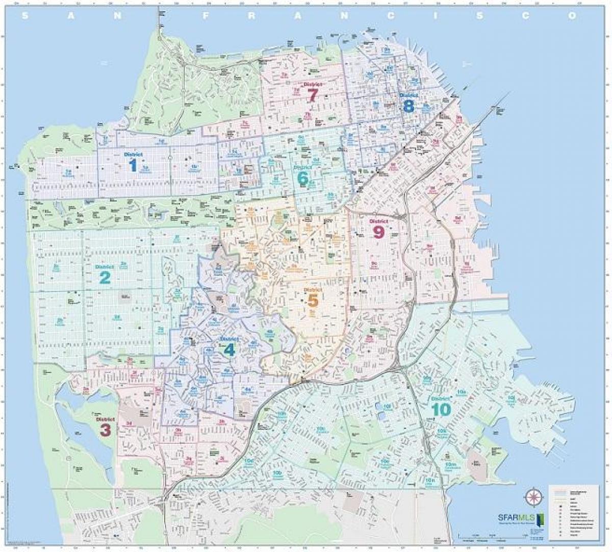 سان فرانسيسكو mls خريطة