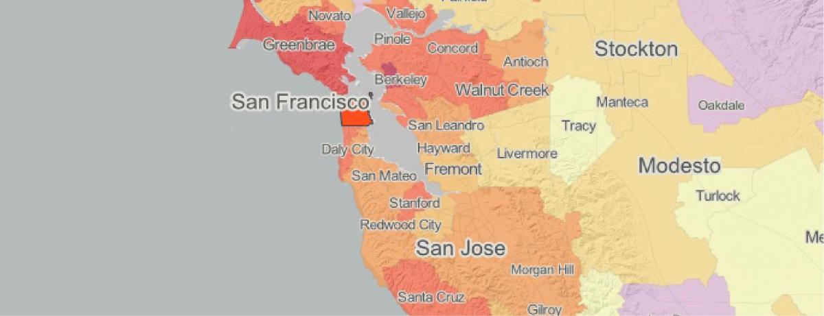 خريطة ماب سان فرانسيسكو