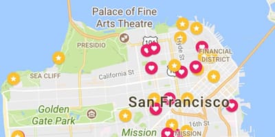 خريطة San Francisco