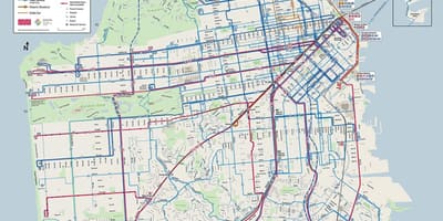 SFmta خريطة الطريق ، 
