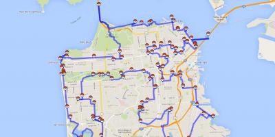 خريطة سان فرانسيسكو البوكيمون