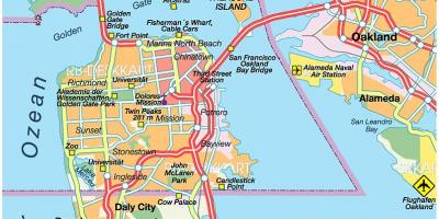 خريطة الشرق خليج المدن