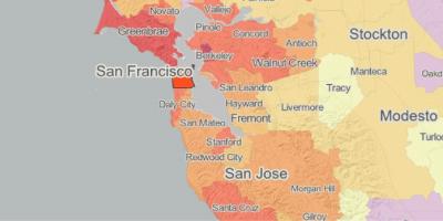 خريطة ماب سان فرانسيسكو